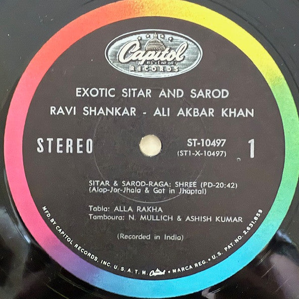Ravi Shankar - The Exotic Sitar And Sarod