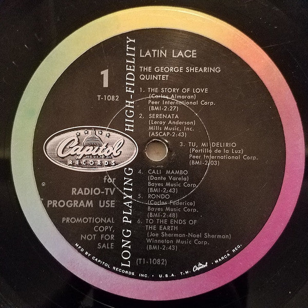 The George Shearing Quintet - Latin Lace