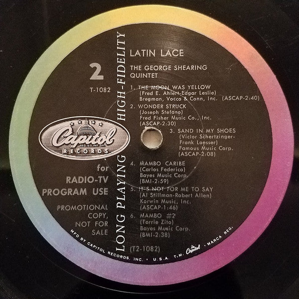 The George Shearing Quintet - Latin Lace