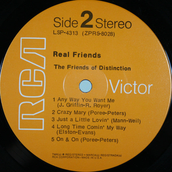 The Friends Of Distinction - Real Friends