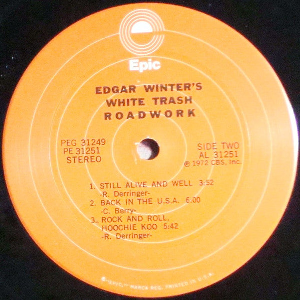 Edgar Winter's White Trash - Roadwork
