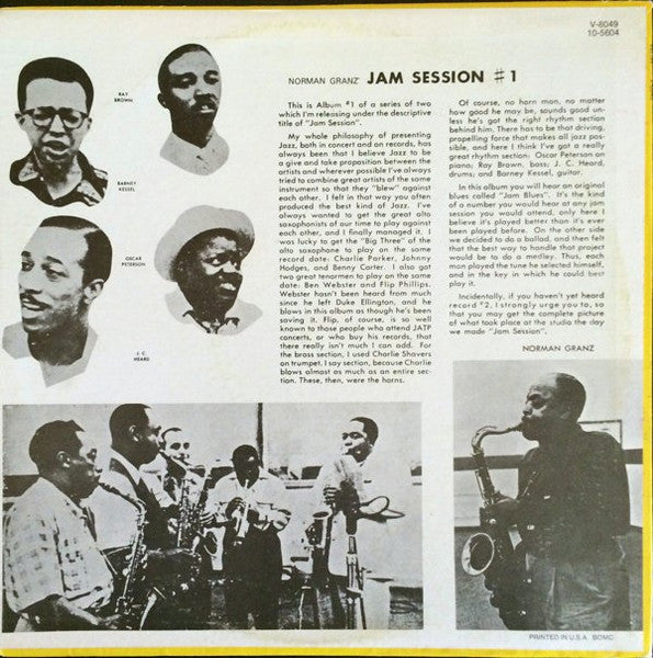 Various - Norman Granz' Jam Session #1