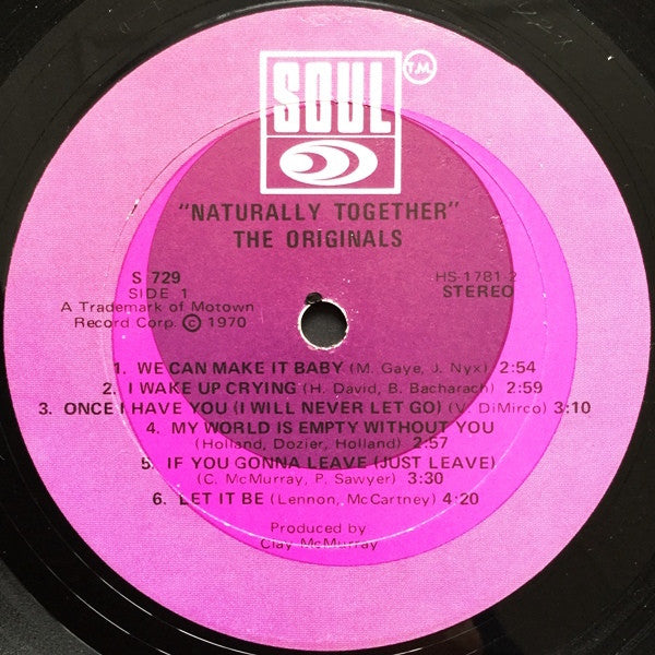 The Originals - Naturally Together