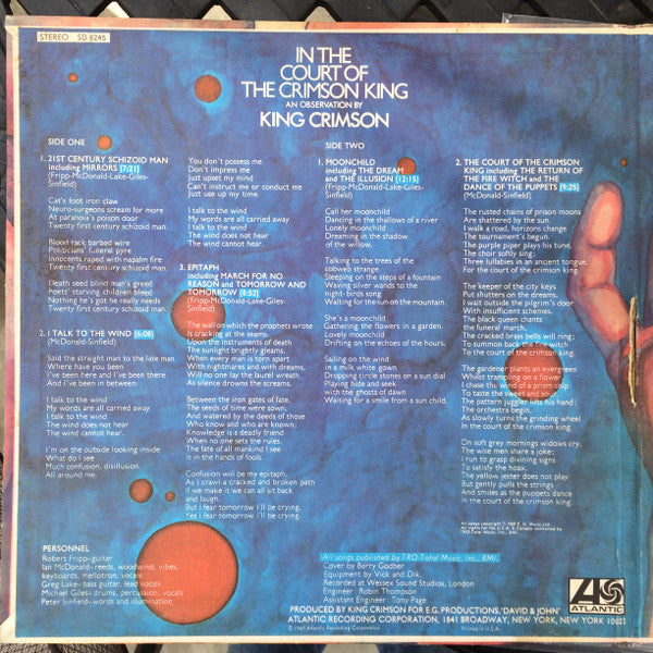 In The Court Of The Crimson King (An Observation By King Crimson)