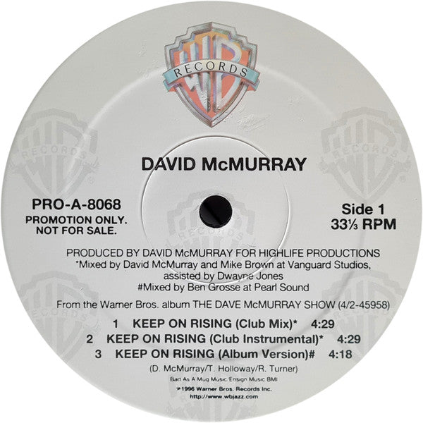 David McMurray - Keep On Rising