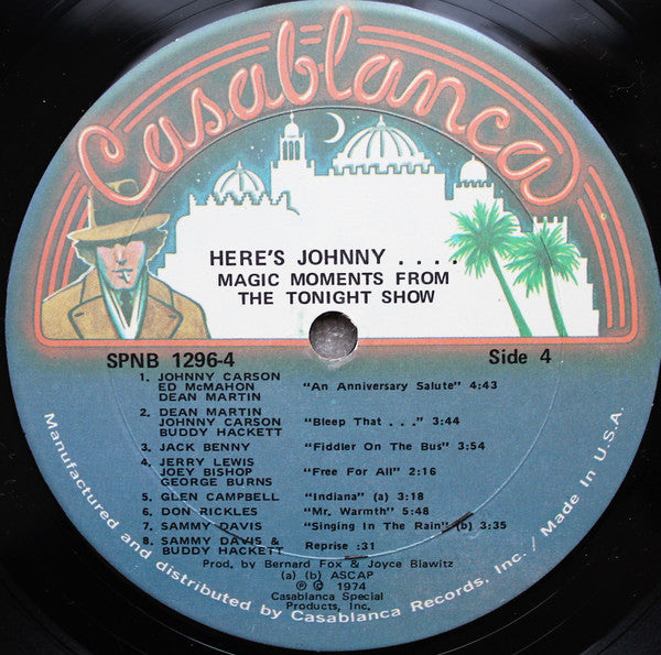 Here's Johnny.... Magic Moments From The Tonight Show