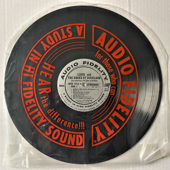Louis Armstrong And Dukes Of Dixieland, The - Louie And The Dukes Of Dixieland