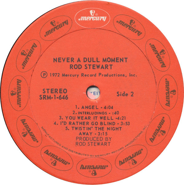Rod Stewart - Never A Dull Moment
