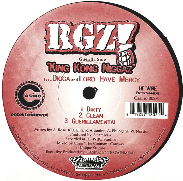 Red Guerillaz - King Kong Niggaz