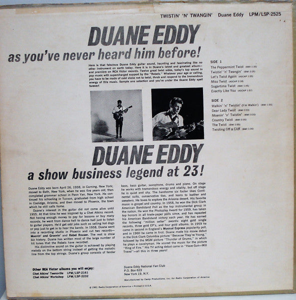 Duane Eddy - Twistin' 'N' Twangin'