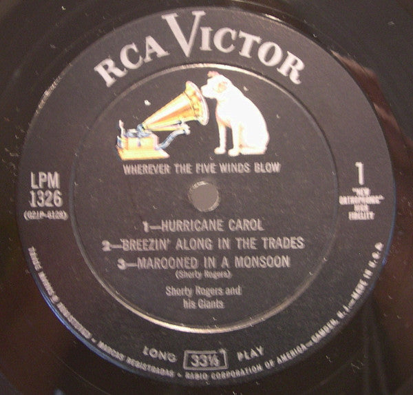 Shorty Rogers Quintet - Wherever The Five Winds Blow