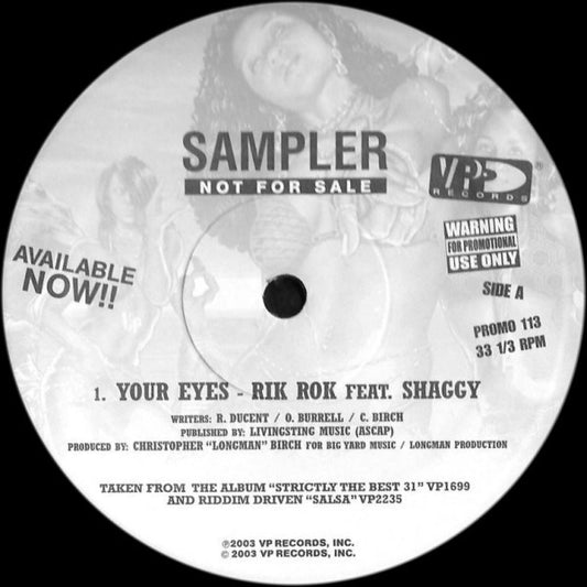 Rik Rok - Your Eyes / Salsa