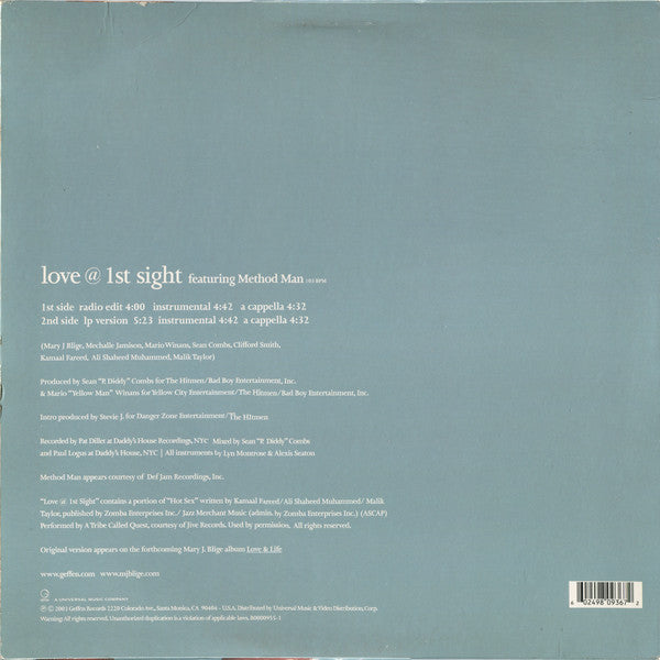 Mary J. Blige - Love @ 1st Sight
