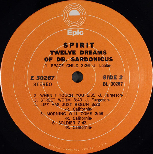 Spirit (8) - Twelve Dreams Of Dr. Sardonicus