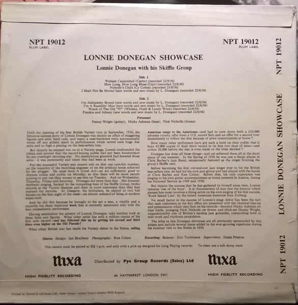Lonnie Donegan - Showcase