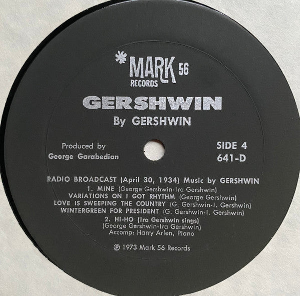 George Gershwin - Gershwin By Gershwin