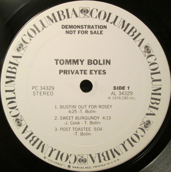 Tommy Bolin - Private Eyes