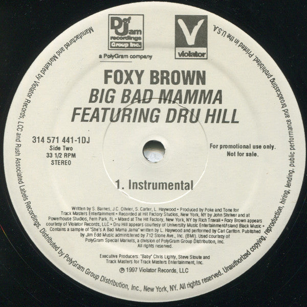 Foxy Brown - Big Bad Mamma