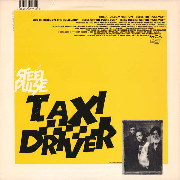 Steel Pulse - Taxi Driver