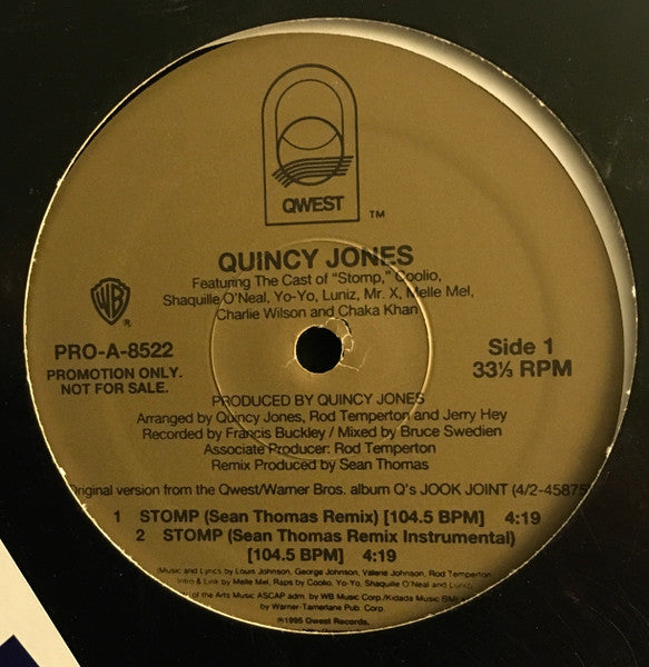 Quincy Jones - Stomp (The Sean Thomas Remix)