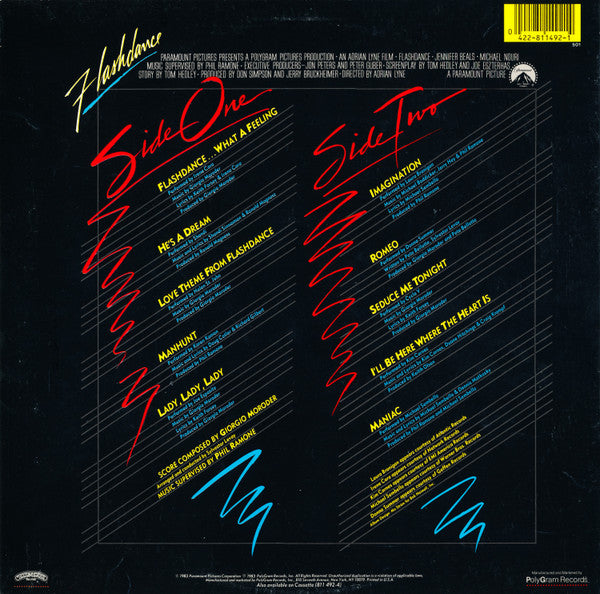 Various - Flashdance (Original Soundtrack From The Motion Picture)