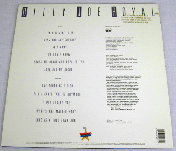 Billy Joe Royal - Tell It Like It Is