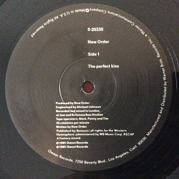New Order - The Perfect Kiss