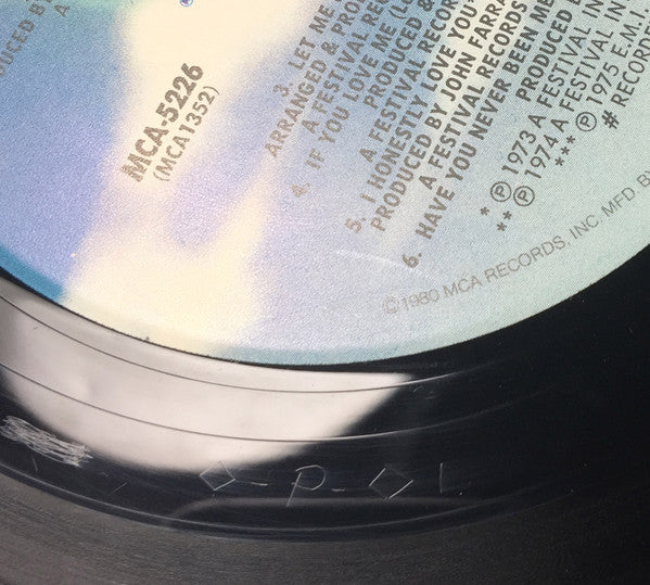 Olivia Newton-John's Greatest Hits: O N J
