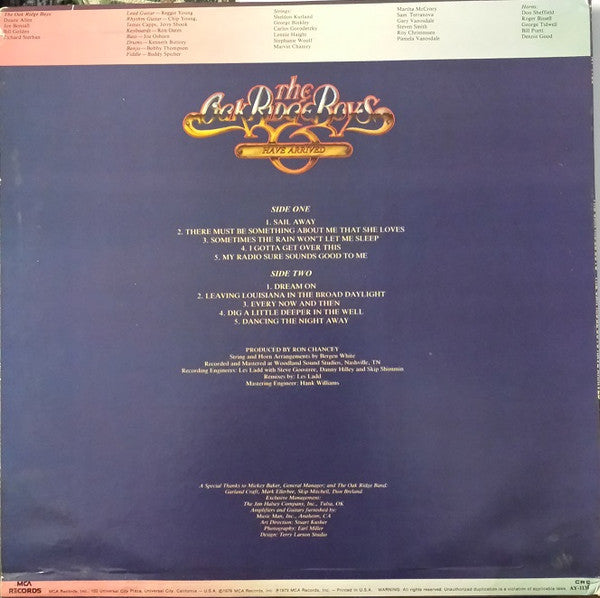 The Oak Ridge Boys - The Oak Ridge Boys Have Arrived