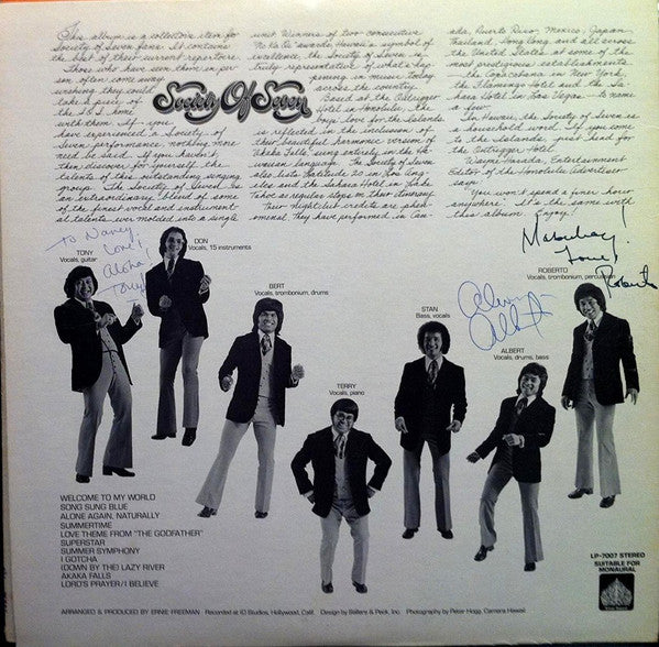 Society of Seven - Simply OurSelves