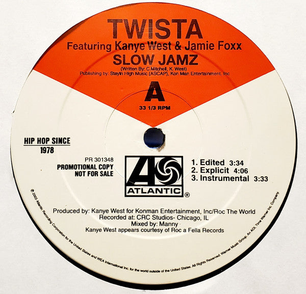 Twista - Slow Jamz / Badunkadunk