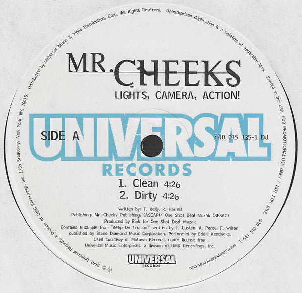 Mr. Cheeks - Lights, Camera, Action!