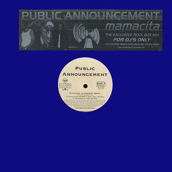 Public Announcement - Mamacita (The Exclusive Rock Box Remix)