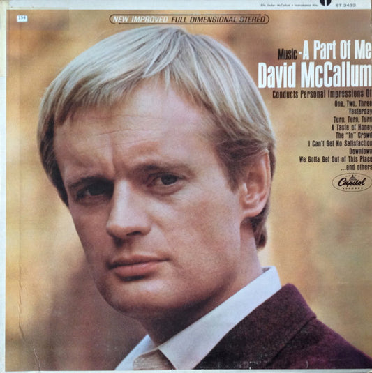 David McCallum - Music - A Part Of Me