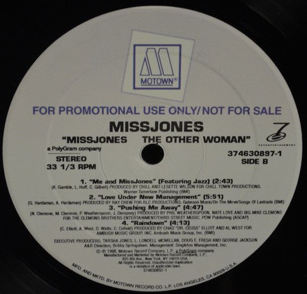 Miss Jones (2) - The Other Woman