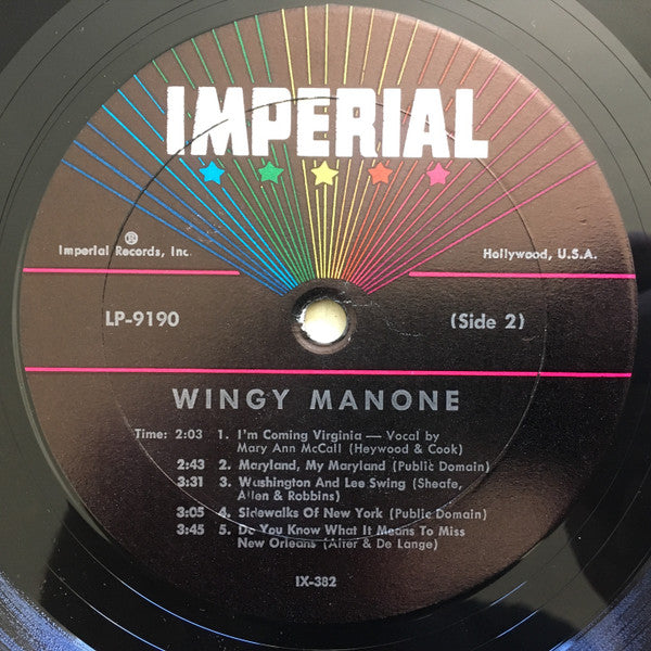 Wingy Manone - Wingy Manone