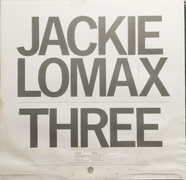 Jackie Lomax - Three