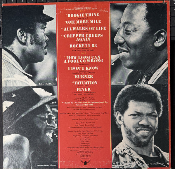The James Cotton Band - 100% Cotton