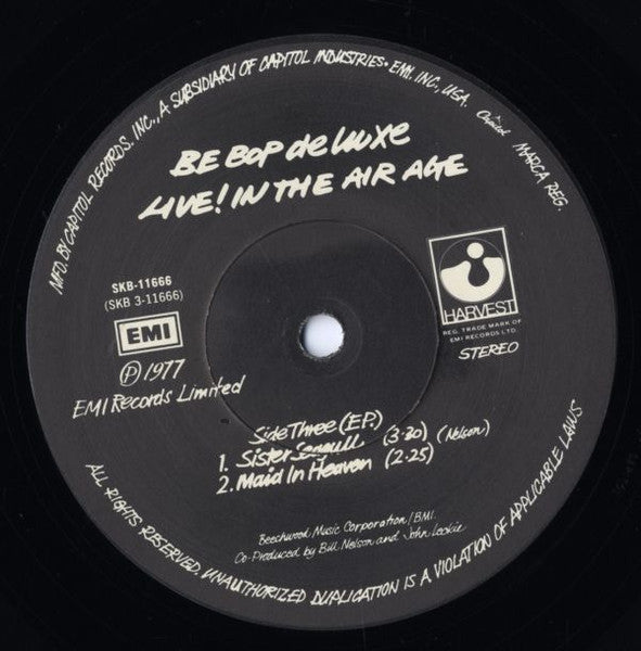 Be Bop Deluxe - Live! In The Air Age