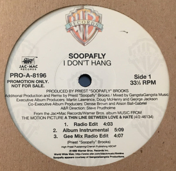Soopafly - I Don't Hang