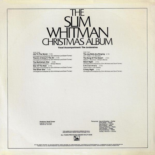 The Slim Whitman Christmas Album