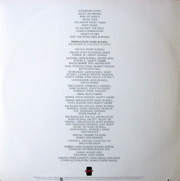 Mary Russell - Heart Of Fire