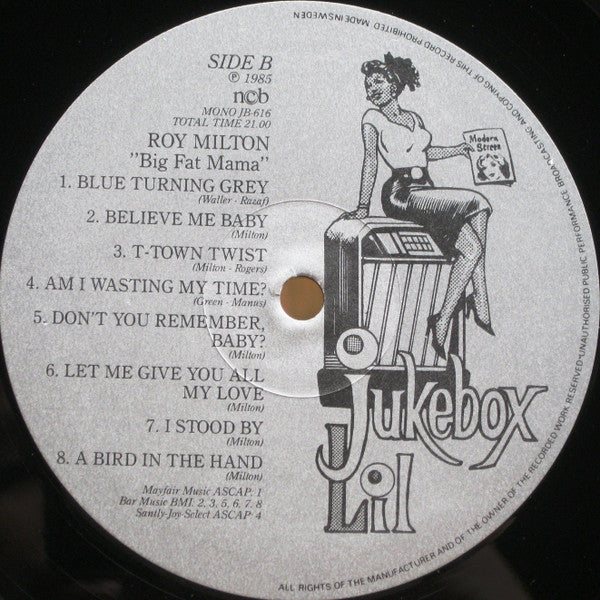 Roy Milton & His Solid Senders - Big Fat Mama