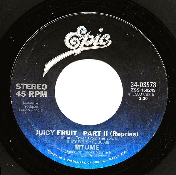 Mtume - Juicy Fruit