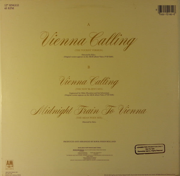 Falco - Vienna Calling