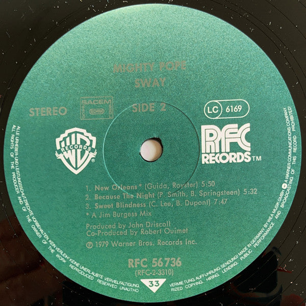 Mighty Pope - Sway