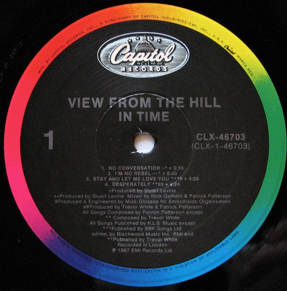 View From The Hill - In Time