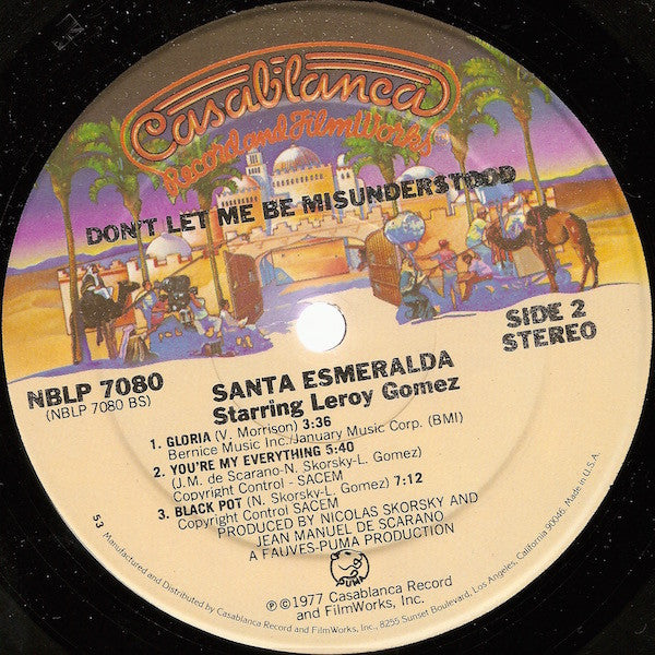Santa Esmeralda - Don't Let Me Be Misunderstood