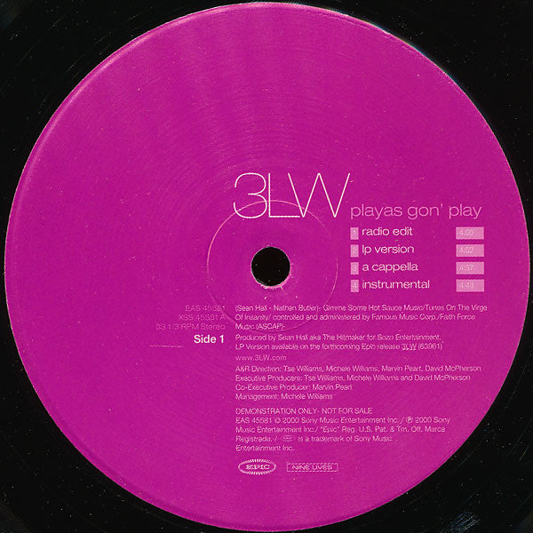 3LW - Playas Gon' Play