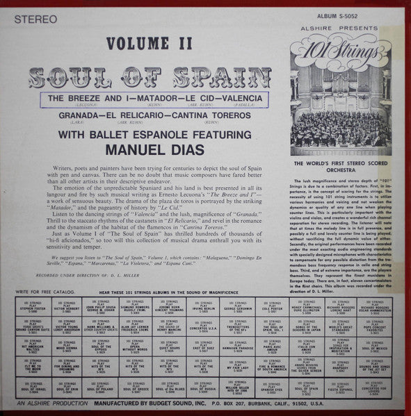101 Strings - The Soul of Spain Vol. II